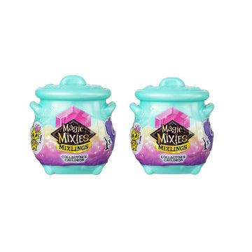 Magic Mixies Mixlings Collectors Cauldron, Magic Wand Reveals Magic Power, Power Unleashed Series, For Kids Aged 5 And Up (Styles May Vary), Multicolor (14694) (Two (2) Cauldrons)