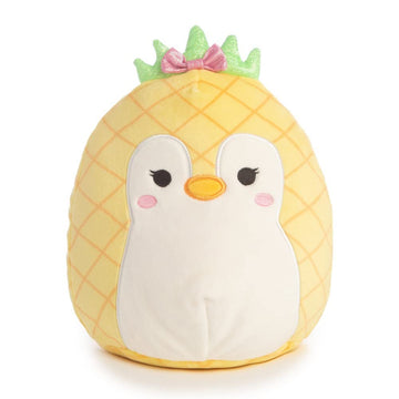 Squishmallow Official Kellytoy Plush 7.5 Inch Squishy Soft Plush Toy Animals (Piper The Penguin In Pineapple Costume)
