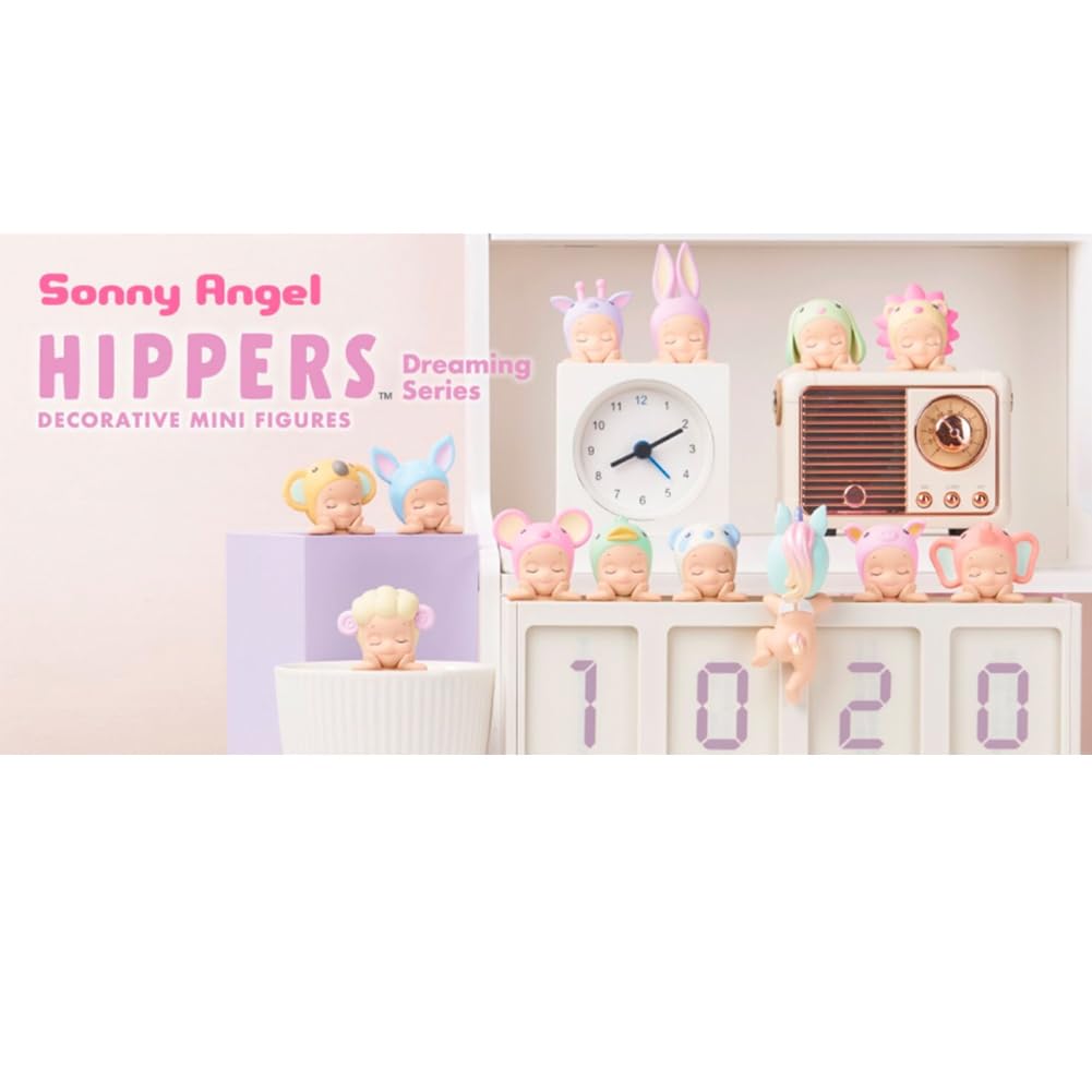 Sonny Angel Hippers Dreaming Series Mini Figure 2022, Multicolor, PVC, Model SAS65821