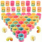 Anant Enterprises 40 Pcs Mini Rainbow Slinky Ring Toys  Spring Toy for Kids, Party Favors, Classroom Prizes, Stress Relief & Go