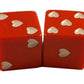 Koplow Games Red Sweetheart Dice d6 25mm 2ea