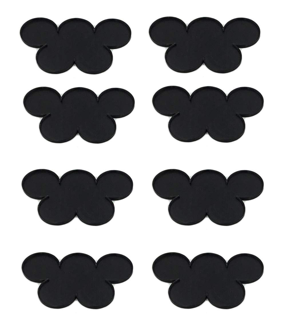 25Mm 5-Model Cloud Formation Movement Tray | Pack Of 8 | Terrain Genesis
