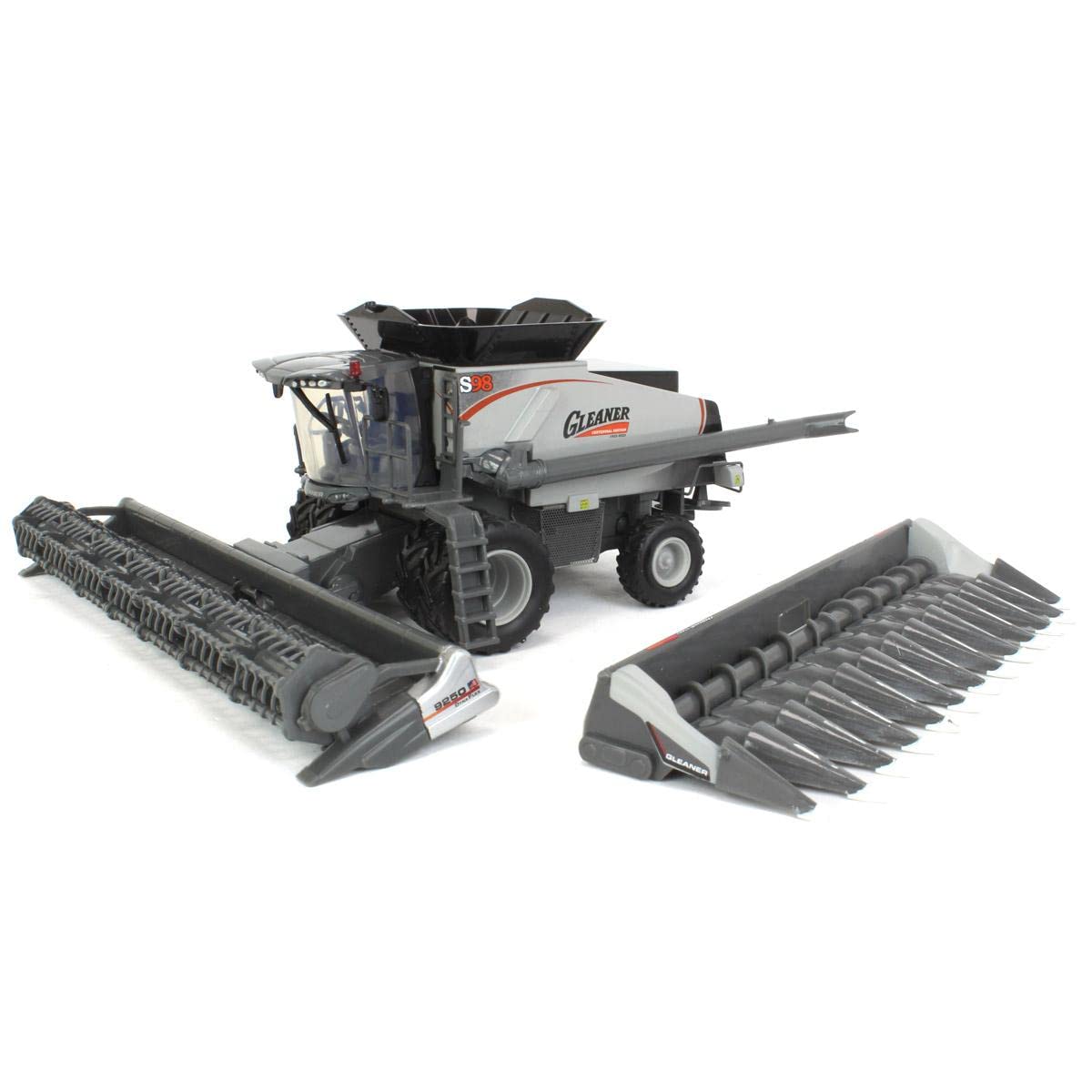 Spec Cast 1/64 Gleaner S98 Combine W/Duals, Corn Head & Grain Head, Centennial Edition Sct925