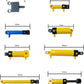 Goshfun 19Pcs 10-Kinds Moc Pneumatic Parts Bricks With Air Pump Push Rod Switch Piston Air Pipe, Building Blocks Toy Set, Random