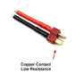 5 Pairs T Plug Connector Female and Male Deans with 14AWG Silicon Wire for RC Lipo Battery Cable Drone
