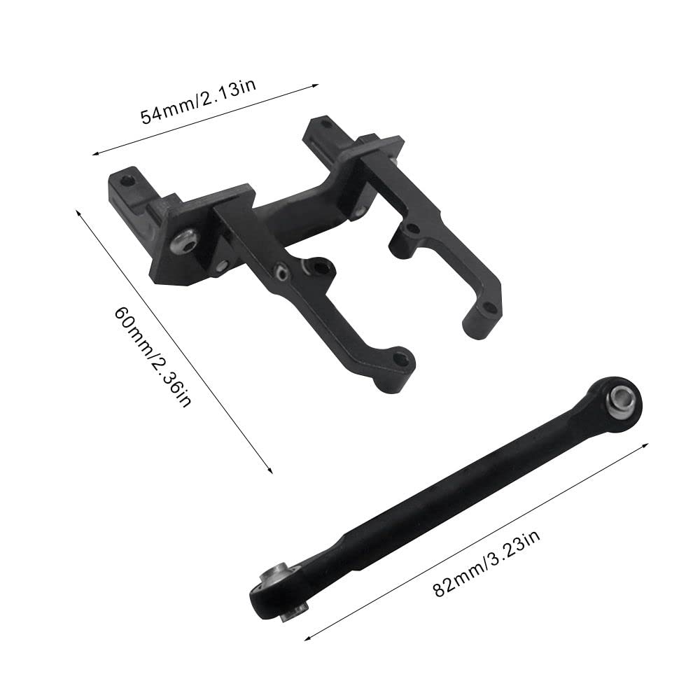 Metal Servo Stand Mount, Axle Servo Brackets Remote Control Accessories For 1/10 Rc Crawler Car Axial Scx10 Ii 90046 90047 Parts
