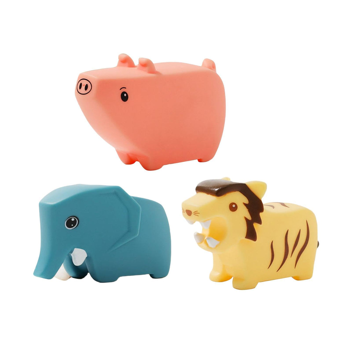 Club Bollywood3 Pieces Little Animal Squirts Fun Bath Toys Beach Pool Floating for Boys Terrestrial Animals|Baby|Bathing & Groom
