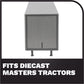 Wabash National 28' Double Pup Trailers White Transport Series 1/50 Diecast Model by Diecast Masters