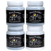Polly Plastics Rock Tumbler Grit And Polish Refill Media Kit  4-Steps Supplies For Tumbling And Polishing Stones And Gems  Profe