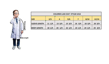Natural Uniforms Real Children'S Lab Coat For School Projects Halloween Costume, Size (8/10)…