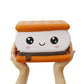 Anboor Jumbo Squishy Toy Smore Food-7.9' Big Squishies Kawaii Toy-Slow Rising Candy Food Scented Squeeze Toy Gift For Kids Adults