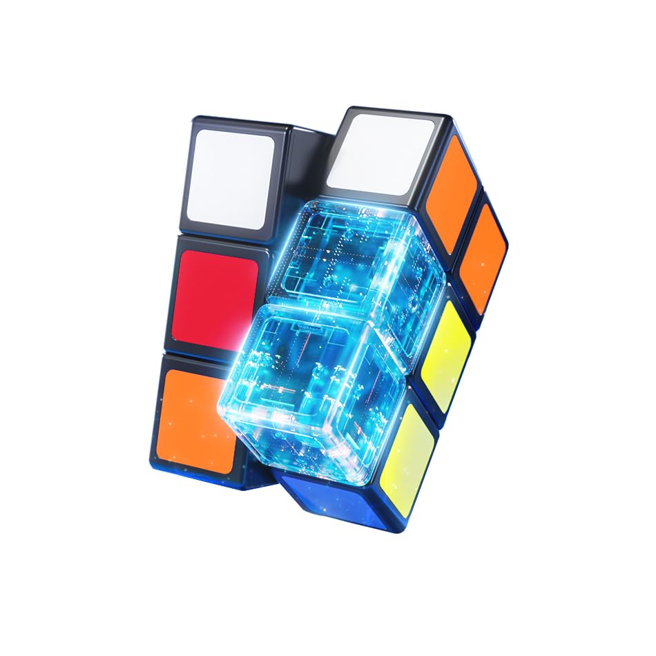 Cuberspeed 2X2X3 Black Cuboid Cube 223 Magic Cube Tower Shaped Mofangge 2X2X3 Magic Cube