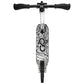 Crazy Skates Foldable Kick Scooter - Kick Scooters For Adults, Teens And Kids With Carrying Strap - Fast Folding, Adjustable Handlebars And Lightweight - White
