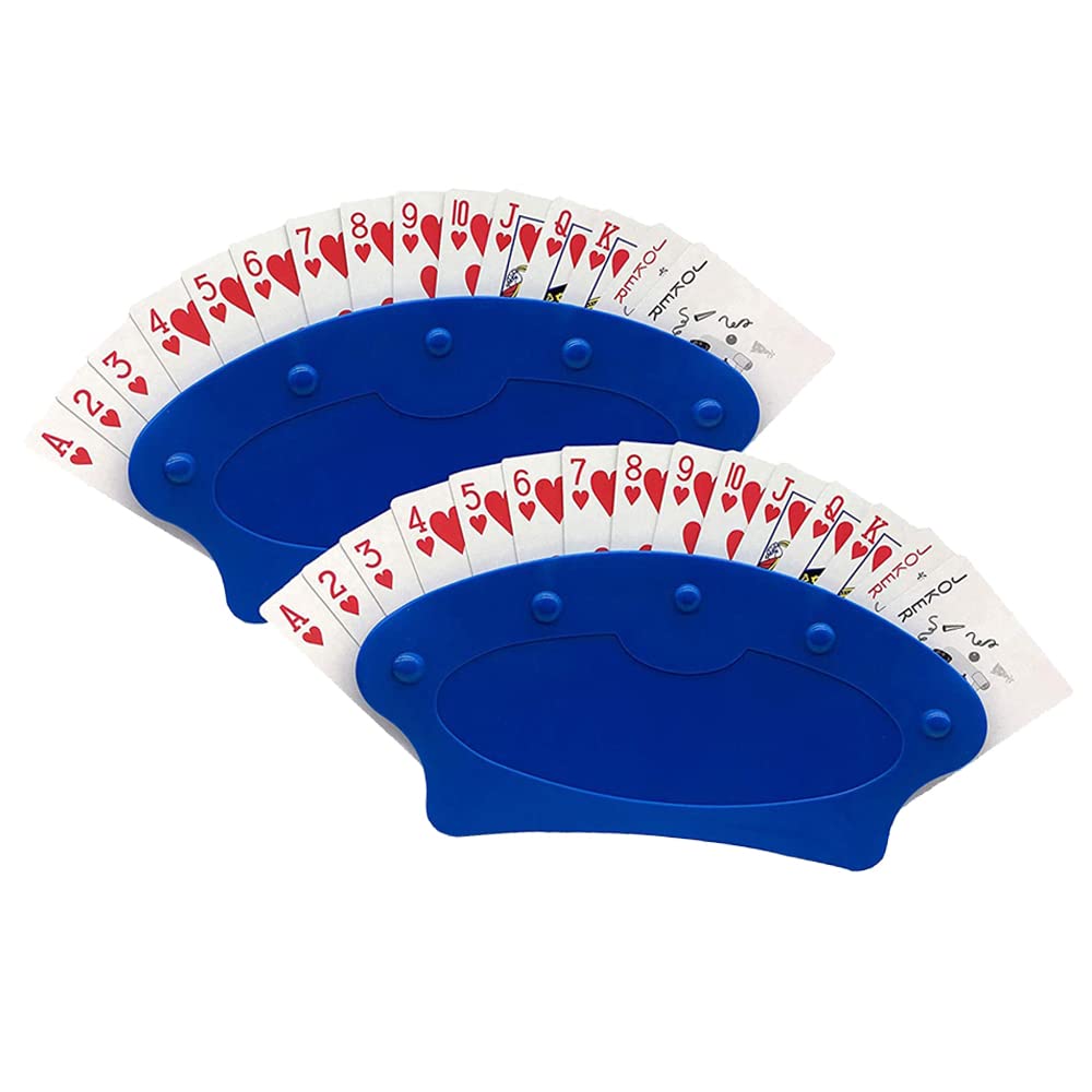 Playing Card Holders, Set Of 2
