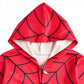 Lemonbaby Little Kids Unisex Boys Girls Superhero Cool Jacket Sweatshirt Hoodie Coat Costume (Spider, 6Y)