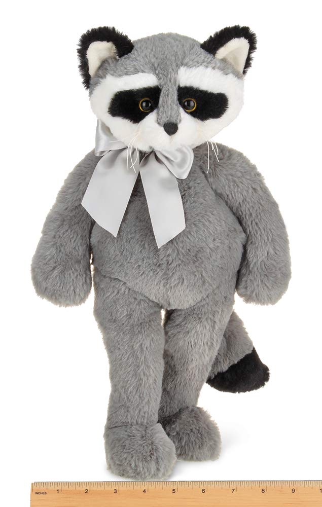 Bearington Camper Plush Raccoon Stuffed Animal, 16 Inches