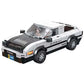 Mossio 1:18 Scale Trueno Block Car Super Sports Car Model Kit With Mini Figures 292Piece Street Racer Design Diy Building Blocks