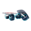 Ubersweet Roller Road Drift Skates Plate Outdoor Split Skateboard Black Blue Wheels (54054589JEL)