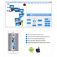 Robotic Arm Kit 6Dof Programming Robot Arm With 5 Servo, Handle, Mechanical Claw And More, Pc Software App Control With Tutorial
