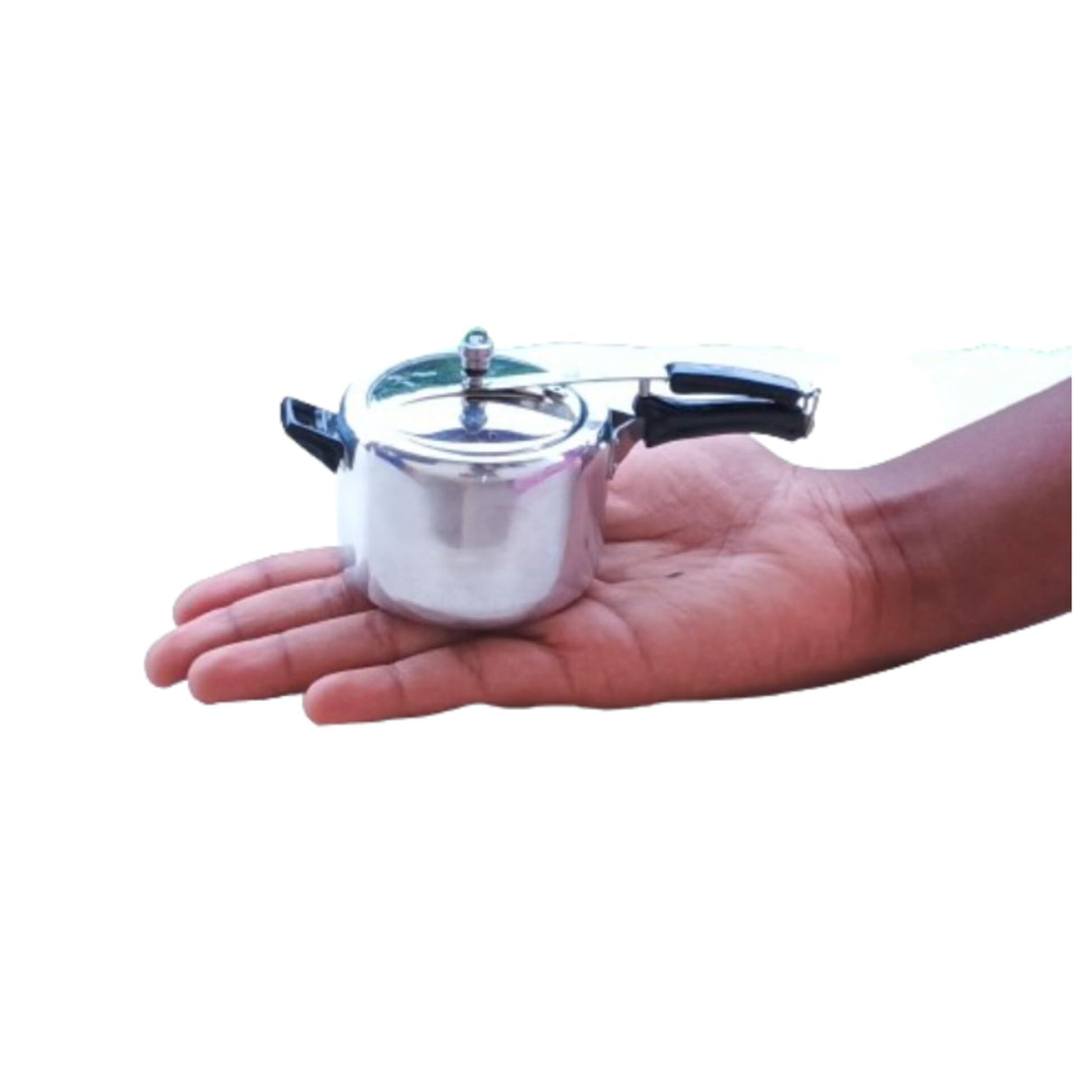 Miniature Toy Mini Cooker/kids playing kitchen set/Small Cooker, Silver (pack of2)
