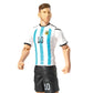 Sockers Banbo Toys Argentina AFA Lionel Messi 8 Collectible Soccer Action Figure