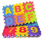 Sunshine Enterprise Baby Foam Play Puzzle MAT for Kids 36 Tiles Interlocking Puzzle Mat with ABCD and 09 Numbers Set Toy Puzzle