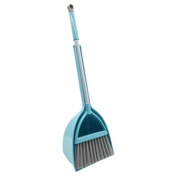 Bsmstone Kids Broom And Dustpan Set-Mini Dustpan And Broom For Children Housekeeping Pretend Play Cleaning Tools Set (Bright Yel