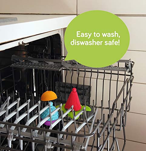 Lalaboom Bucket Set - 19 Piece Educational Baby Toddler Beads And Accessories – Educational Montessori Shape And Color Stem Construction Toy 10 Months To 3 Years - Bl210, Multicolor