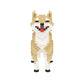 Larcele Micro Dog Building Blocks Mini Pet Building Toy Bricks, 814 Pieces Kljm-02(Female Shiba Inu)