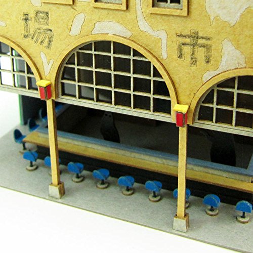 Inflatables Giant Giant Bean Bag Chairs Studio Ghibli Series 1/150 Spirited Away Mysterious Town-6 MK07-29 Paper Craft DIY Paper