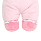 JC Toys Lil Hugs Asian Pink Soft Body - Your First Baby Doll - Designed by Berenguer - Ages 0+, Light Pink, 12 inches