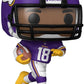 Funko POP! NFL Justin Jefferson Figure - Purple Vinyl - Model 72272