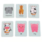 Jazzy Pearls 32 Pieces Preschool Educational Flash Cards For Kids Animals|Toys & Hobbies | Educational | Other Educational Toys|