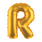 JUST PARTY Gold Letters Alphabets Foil Balloons for Birthday/Anniversary/Bachelorette/Wedding/Farewell & Other Ocassions, Make Y