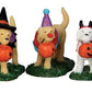 Lemax Spooky Town Trick Or Treating Dogs Set of 5 # 52301