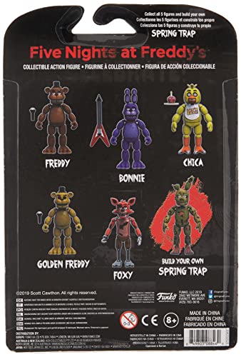 Funko 5 Freddy Fazbear Action Figure - Five Nights at Freddy's Collectible - Official Merchandise for Kids & Adults - Brown