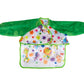 Crayola Art Smock for Toddlers, Waterproof Bib, 1 Count, Ivory, Model 811379, Best Fit for Age 1 (12 Months)