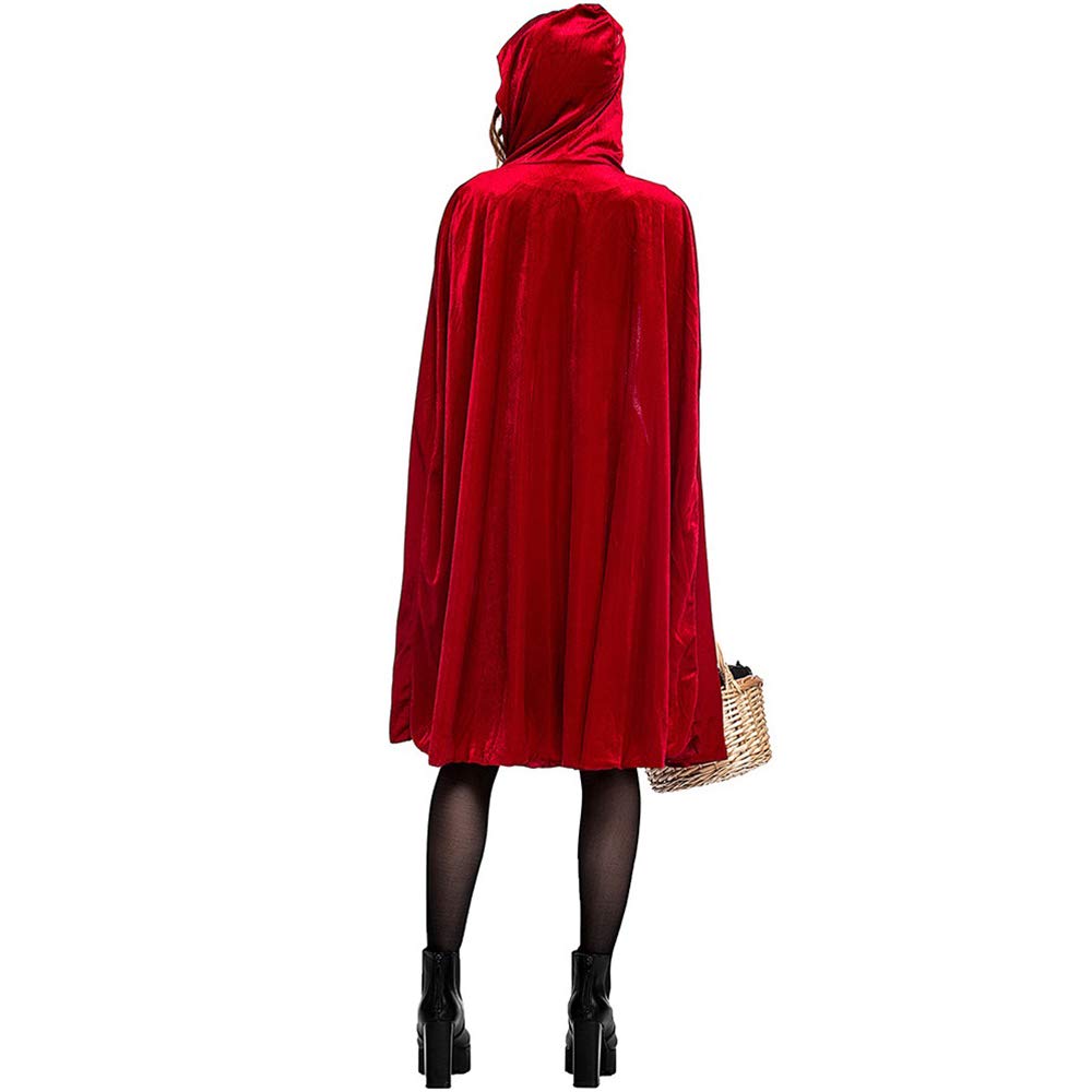 Little Red Riding Hood Costume, Family/School Cosplay Show, Halloween Masquerade Party (2Xl)