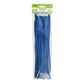 Krafty Kids GC024M 40 Piece Chenille Stems Pipe Cleaners, 6mm by 12, Royal Blue
