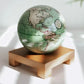 Mova Globe Antique Terrestrial Green 4.5'
