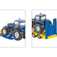 Siku 1805, Lorry with New Holland Tractors, 1:87, Metal/Plastic, Yellow/Blue, Multifunctional