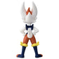 Takaratomy Pokemon Moncolle MS-35 Cinderace Pyrobut Figure - White, Plastic, TKT16400