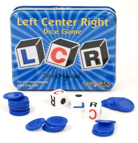 Original Lcr Left Center Right Dice Game