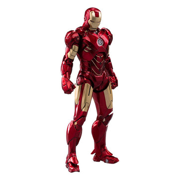 Hiplay Zd Toys Collectible Figure Full Set: Anniversary Series Non-Luminous Version: Iron Man Mk4 (1906-04), 1:10 Scale Miniatur