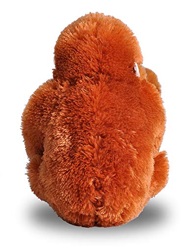 WILD REPUBLIC Mom & Baby Orangutan Plush Toy, 12" Stuffed Animal, Polyester, Zoo Animals