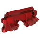 Hobbypark Aluminum Front Bulkhead Upgrade Parts for 1/10 Traxxas Slash 2WD Rustler Stampede Bandit Replace 2530 2530A, Red Anodi