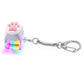 Cozymate Keyboard Fidget Toys For Adults Keyboard Clicker With Led Light Keychain Fidget Sensory Fun Toys For Anxiety Decompression (Catpaw, 1P)