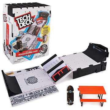 TECH DECK  The Berrics Transforming Park  X-Connect Park Creator  30-inch Wide Foldable Playset with Storage and limited availability Fingerboard  Kids Toy for Ages 6 and up