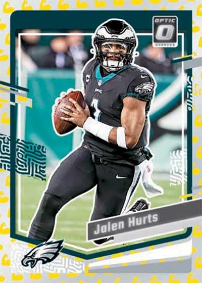 2-2023 Donruss Optic Football Trading Card Value Packs  24 Football Cards Total