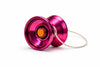 Solid Aluminum Yo-Yo Professional - 100% Metal Body Design - Durable High Speed Responsive Yoyo For Beginners & Advanced Players